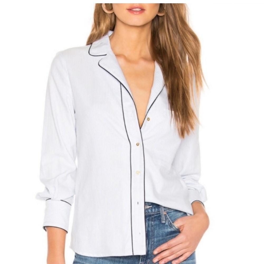 McGuire Denim Button Down Top